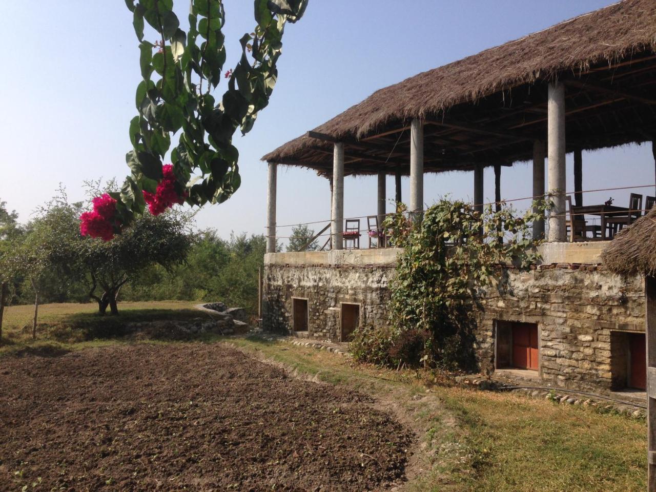 Shanta Ghar A Rustic Guesthouse チトワン エクステリア 写真